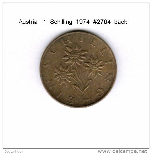 AUSTRIA   1  SCHILLING  1974  (KM # 2886) - Austria