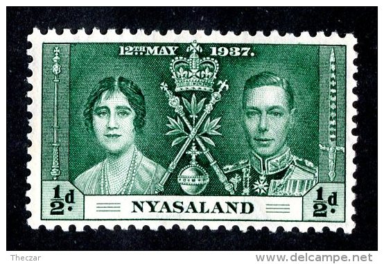 2150x)  Nyasaland 1937 - SG # 127  M* - Nyassaland (1907-1953)