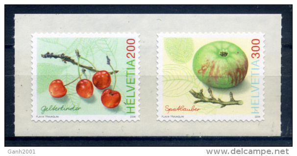 Switzerland  2006 Suiza / Fruits MNH Frutas / Hz35 34-6 - Frutas
