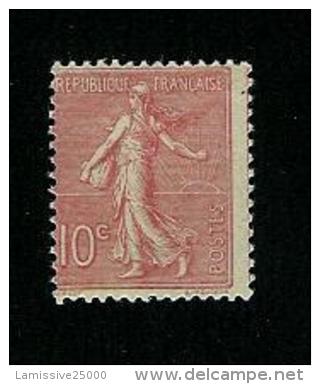 FRANCE TYPE SEMEUSE LIGNEE N° 129e **  RECTO VERSO A CHEVAL - 1903-60 Säerin, Untergrund Schraffiert