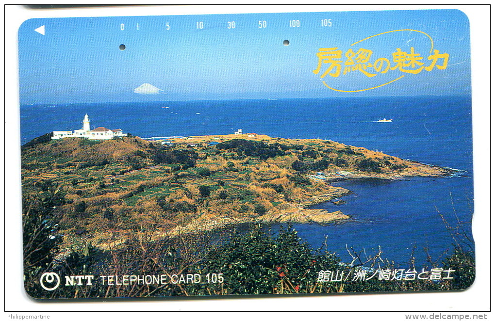 Télécarte NTT - Phare - 251-299 - Phares