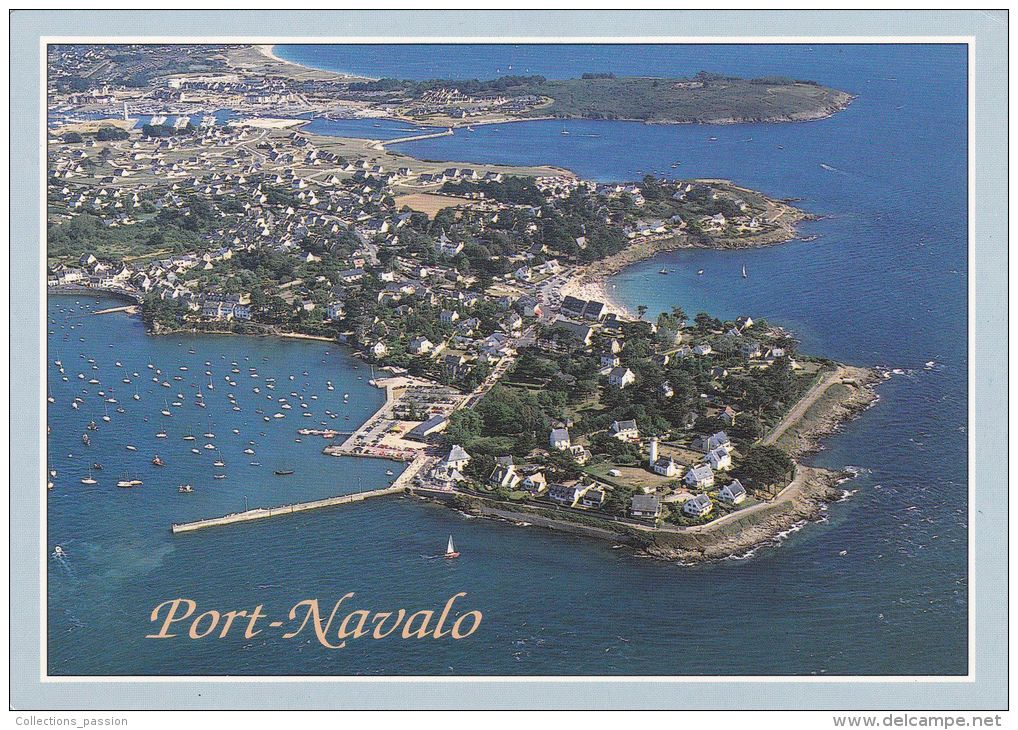 Cp , 56 , ARZON , La Pointe De PORT-NAVALO à L'entrée Du Golfe Du Morbihan - Arzon