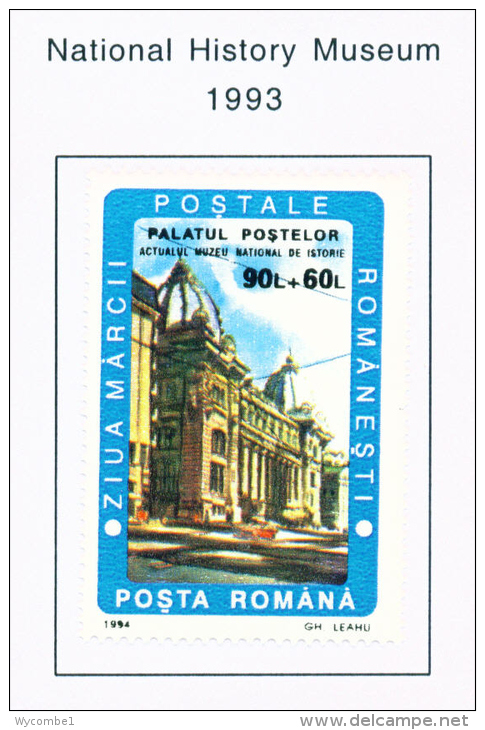 ROMANIA - 1994  Stamp Day  Mounted Mint - Ongebruikt