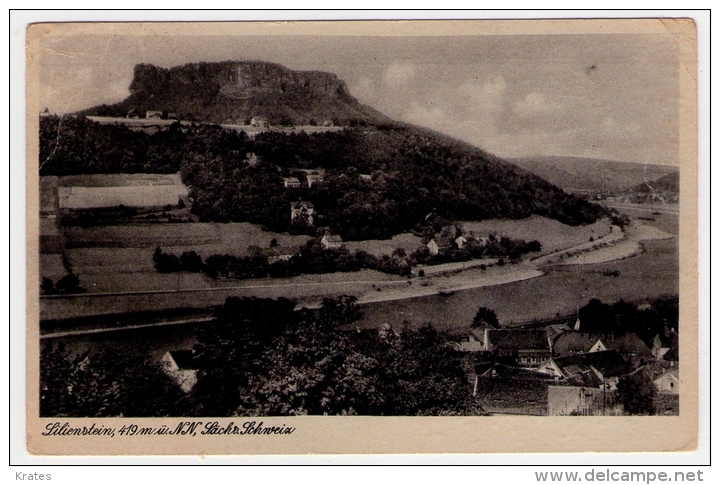 Postcard - Lilienstein    (11296) - Koenigstein (Saechs. Schw.)