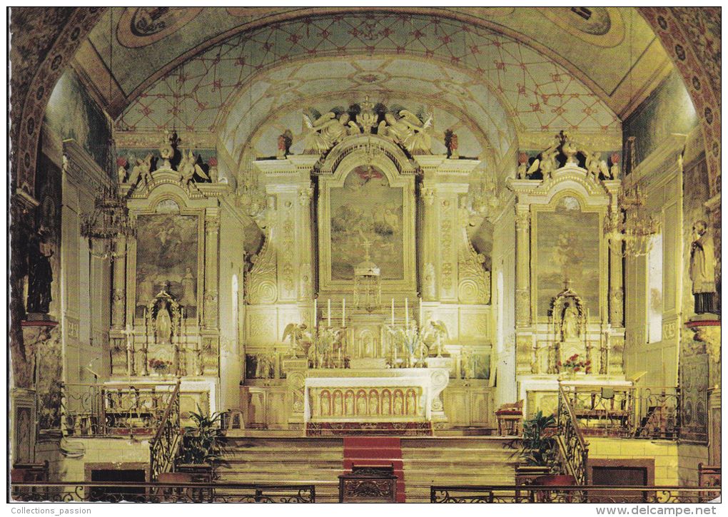 Cp , 64 , SAINT-ÉTIENNE-DE-BAÏGORRY , L'Église , Le Rétable - Saint Etienne De Baigorry