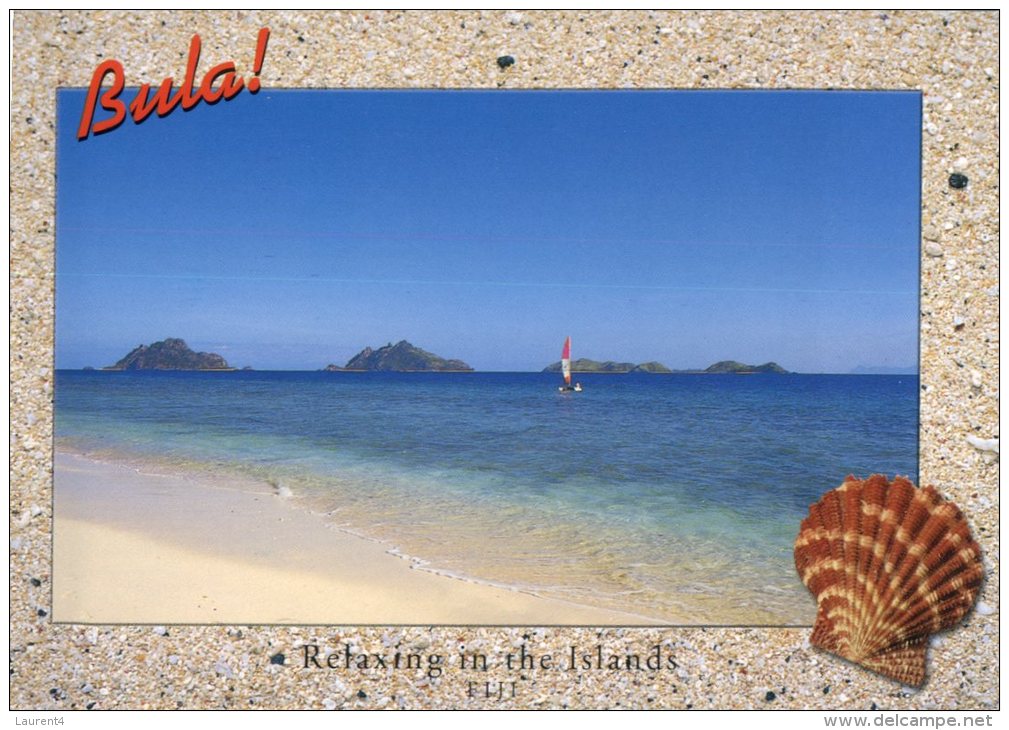 (153) Fiji Island (with Seashell) - Fiji