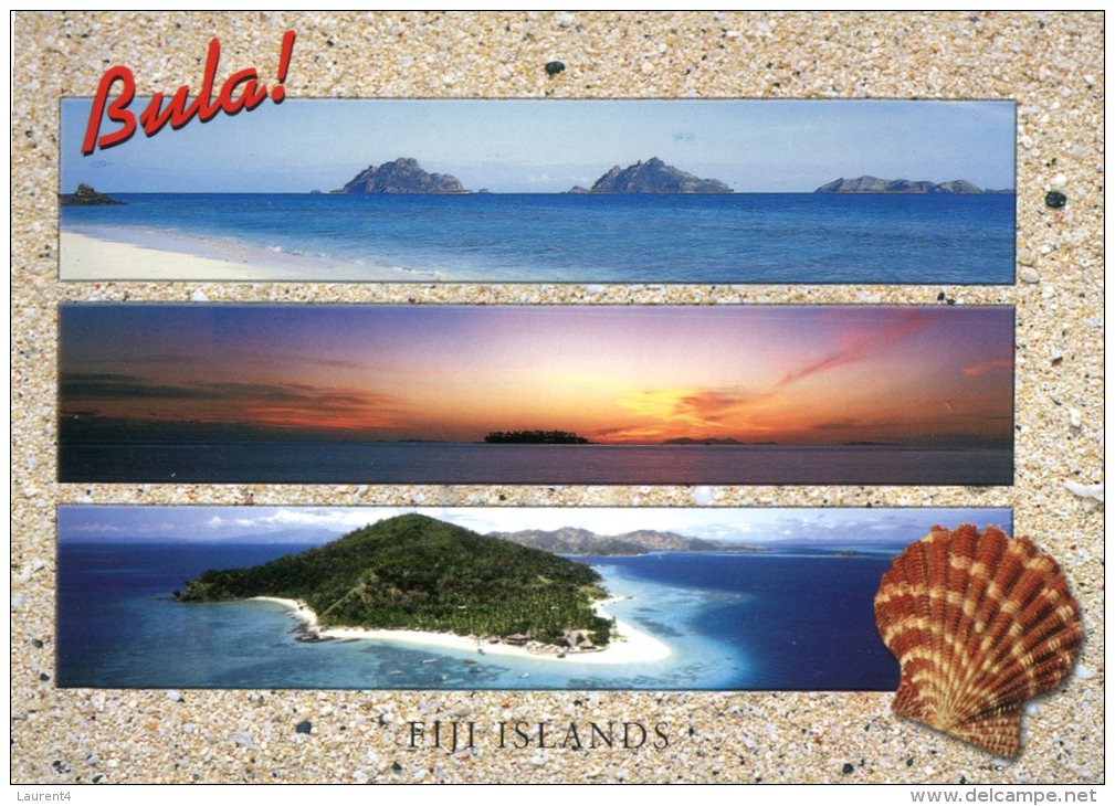 (153) Fiji Island (with Seashell) - Fidji