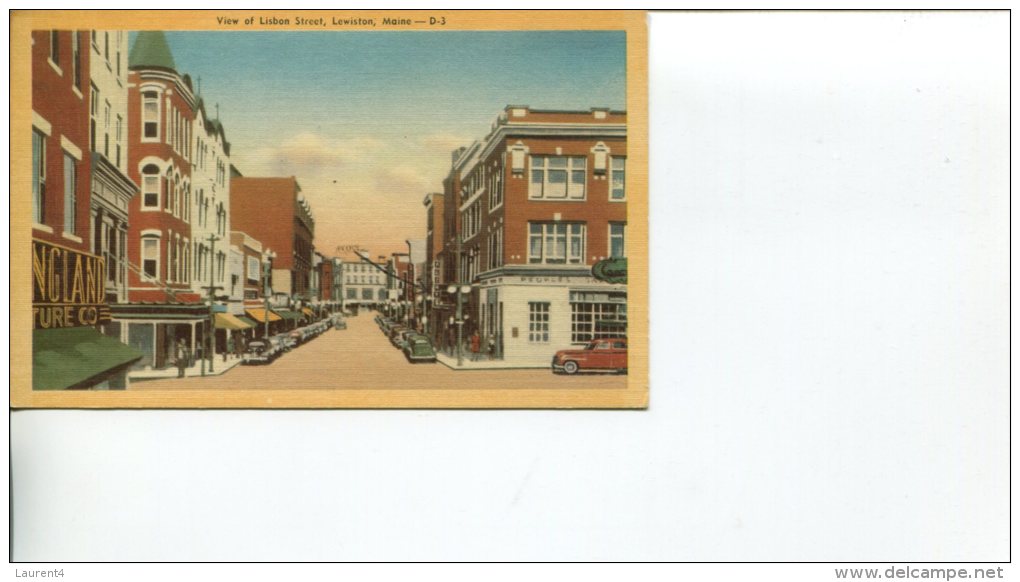 (707)  Older Postcard - Carte Ancienne - USA - Maine - Lewiston - Lewiston