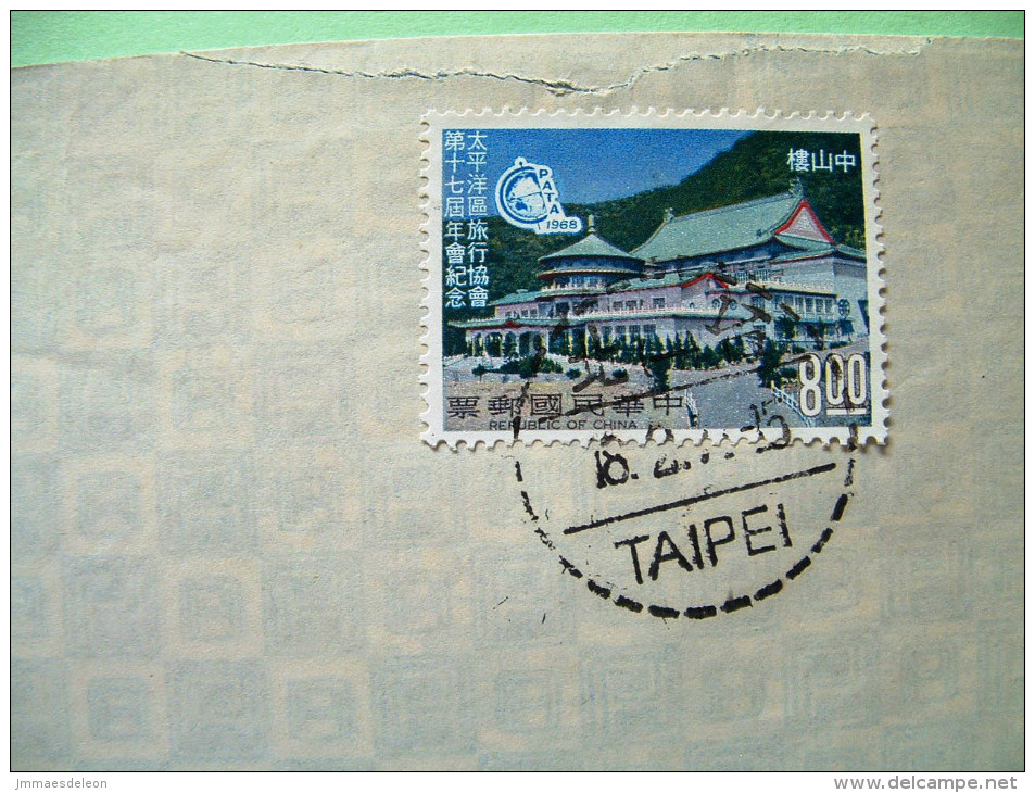 Taiwan 1972 Cover To Germany - Sun Yat-sen Building - Briefe U. Dokumente