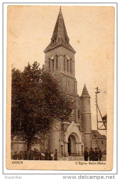 Hautes Pyrénées / OSSUN -- L'Eglise Saint-Blaise. - Ossun