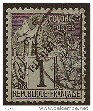 ST PIERRE ET M 1891 1c Commerce SG 23 U YZ526 - Used Stamps