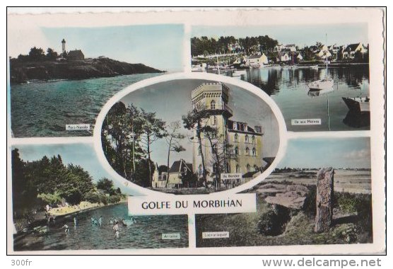 France CP Golfe Du Morbihan  (56) Ile Aux Moines, Locmariaquer, Arradon, Port Navalo - Arradon