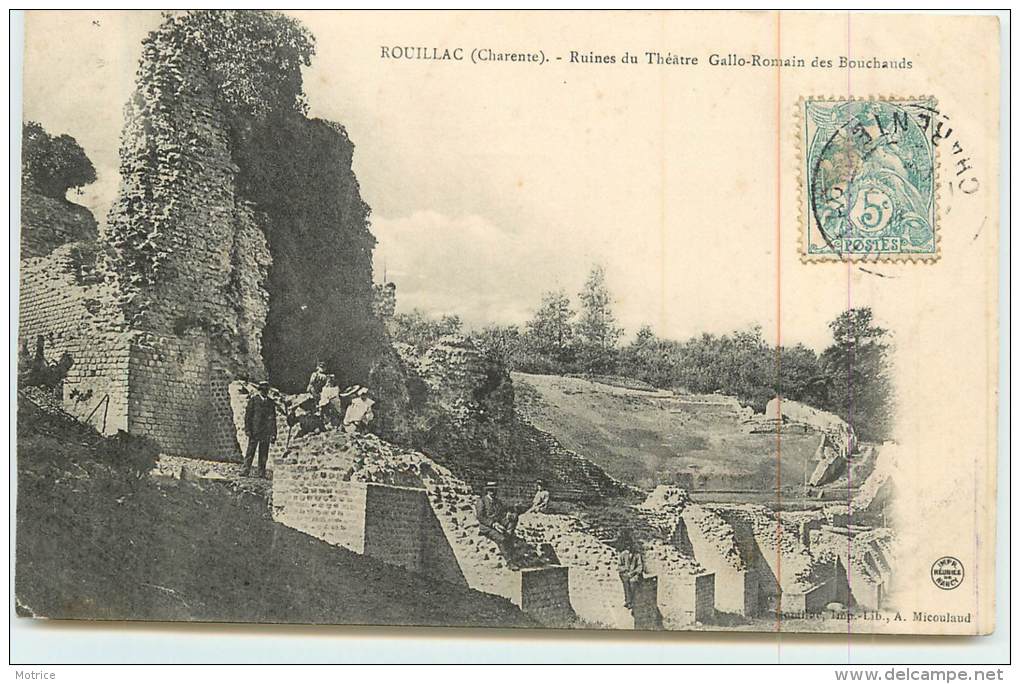 ROUILLAC  - Ruines Du Théatre Gallo Romain Des Bouchauds. - Rouillac