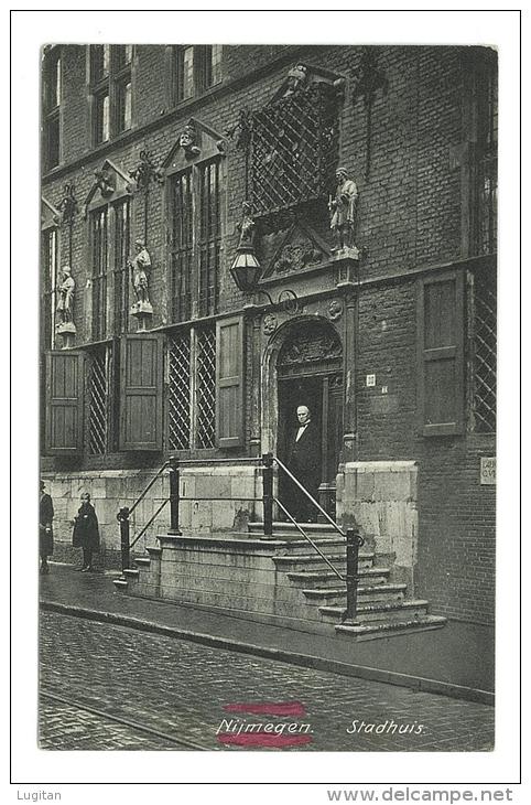 CARTOLINA  - NIJMEGEN  - STADHUIS - VIAGGIATA NEL 1928 - Nijmegen