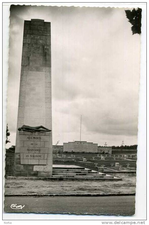 45 - LA FERTE SAINT AUBIN. Monument Aux Morts De La Résistance En Sologne. - La Ferte Saint Aubin