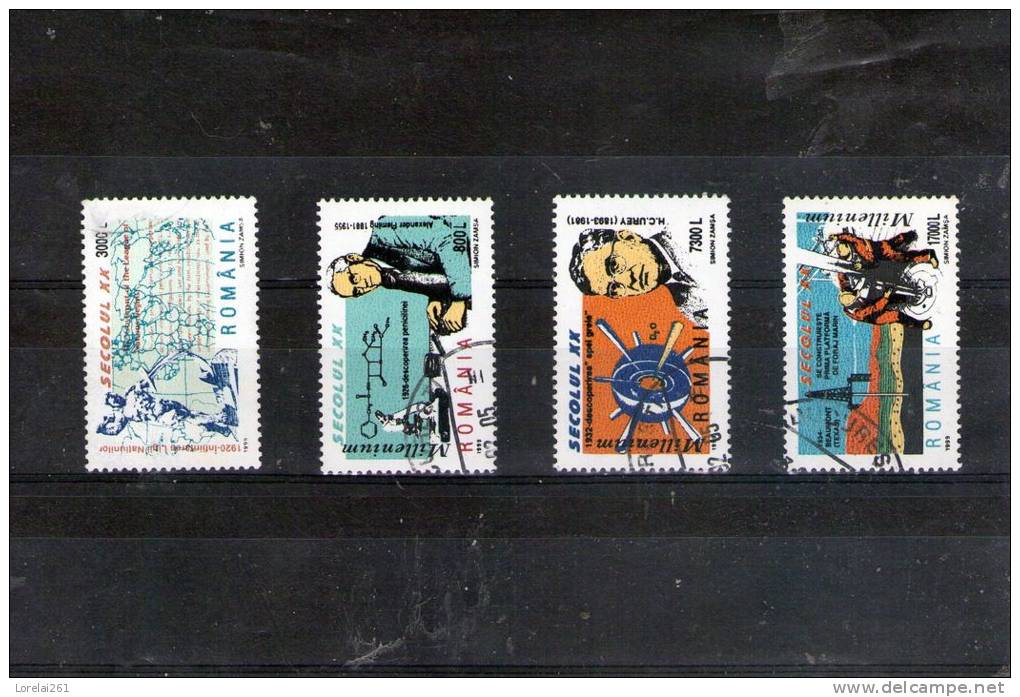 1999 - Evenements Du 20 Siecle  Mi No 5426/5429 Et Yv No 4553/4556 - Used Stamps