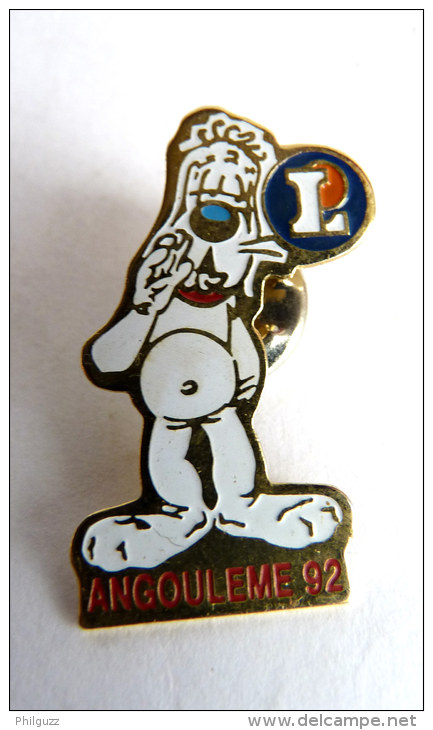 PIN'S SALON BD ANGOULEMEE 1992 GOTLIB - GAI LURON - LECLERC - Pins