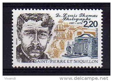 Saint Pierre & Miquelon - 1988 - Dr Louis Thomas Birth Centenary - MNH - Neufs