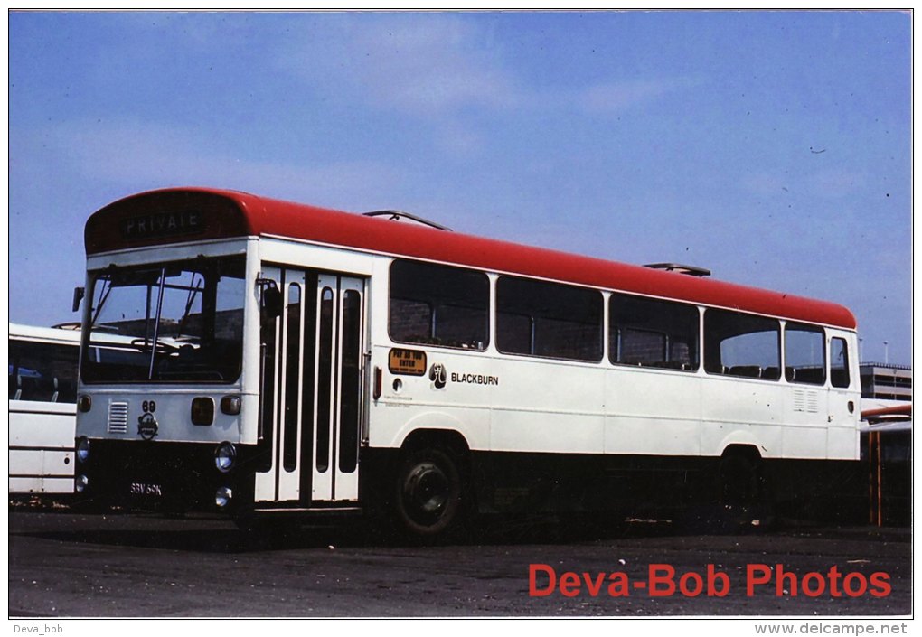 Bus Photo Blackburn Corporation Transport 69 Seddon Pennine East Lancs SBV69K - Cars