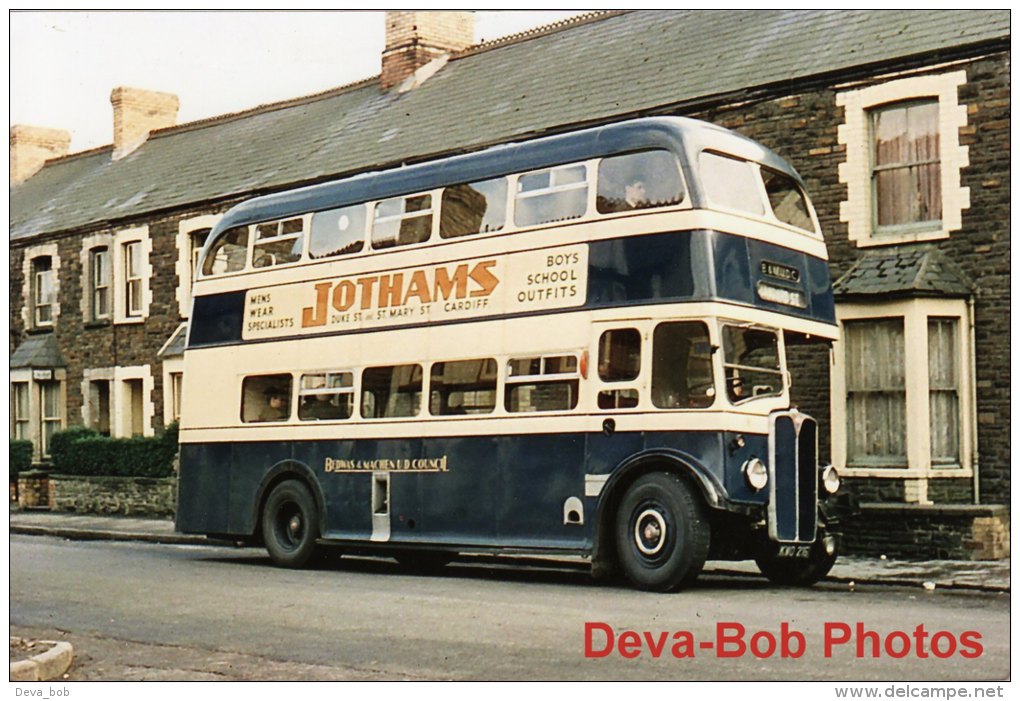 Bus Photo Bedwas & Machen UDC 8 AEC Regent III Northern Counties KWO216 - Cars