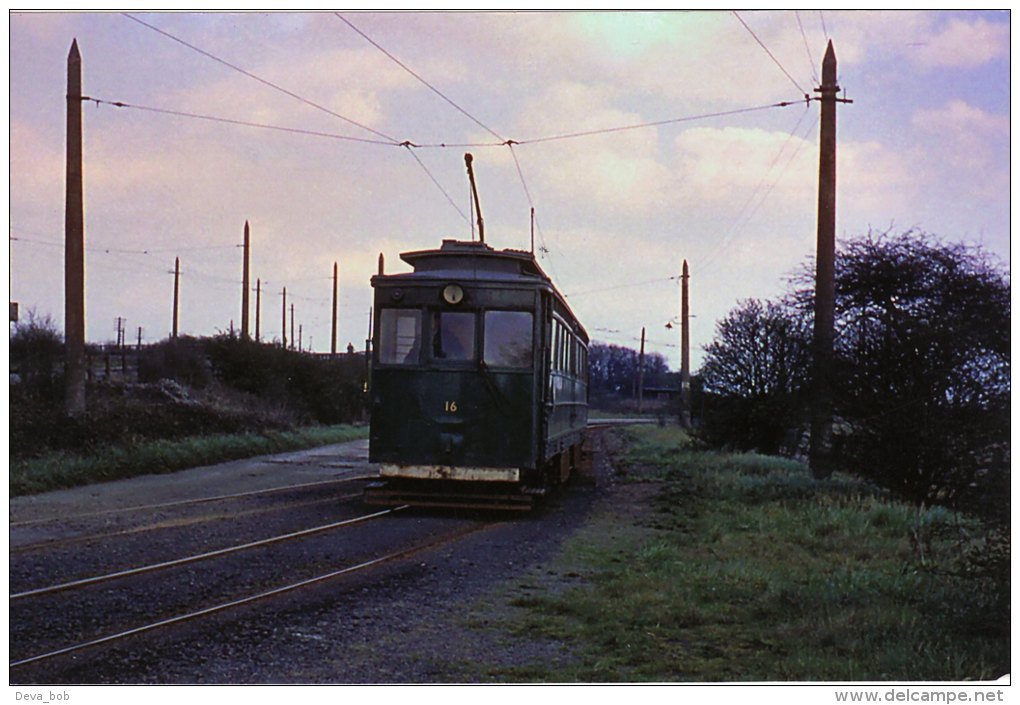 Photo Grimsby & Immingham Electric Railway BR 16 Tramway GCR Tram C1960 - Trains