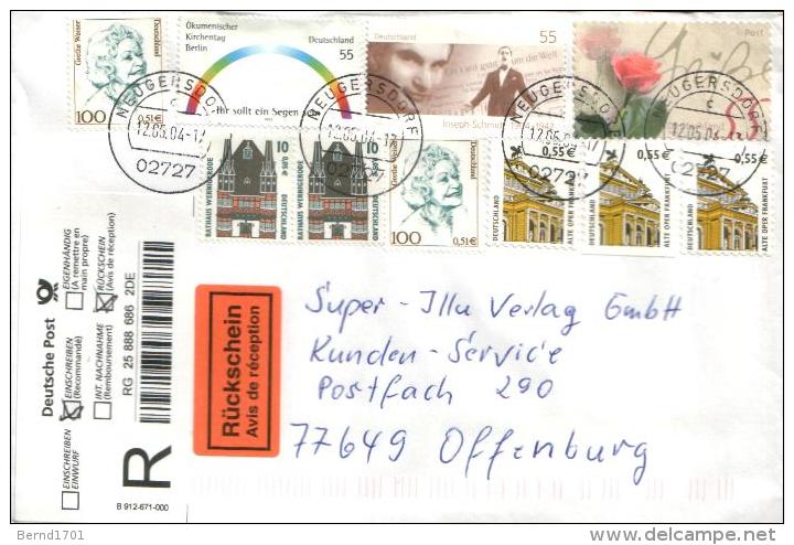 Germany - Einschreiben / Registered Letter (X877) - Sonstige & Ohne Zuordnung