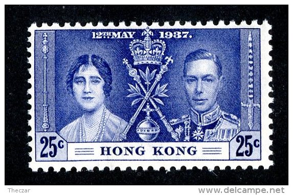 2191x)  Hong Kong 1937 - SG #139  M* Sc #153 - Ungebraucht