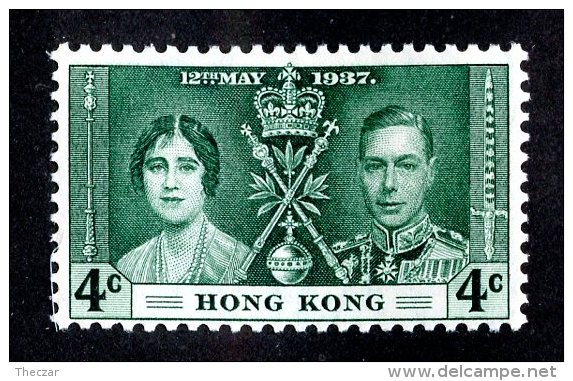 2193x)  Hong Kong 1937 - SG #137  M* Sc #151 - Unused Stamps