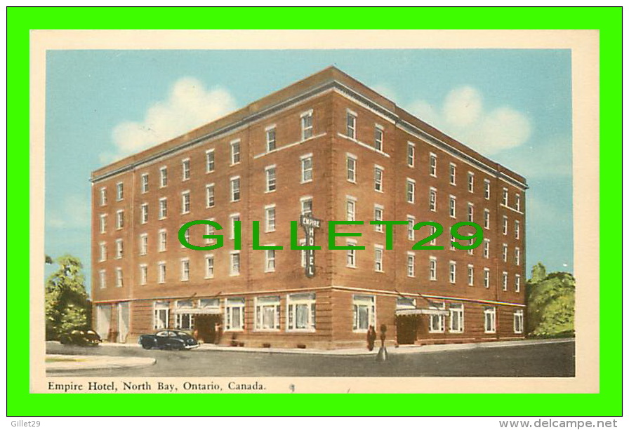 NORTH BAY, ONTARIO - EMPIRE HOTEL - ANIMATED  - PECO - - North Bay