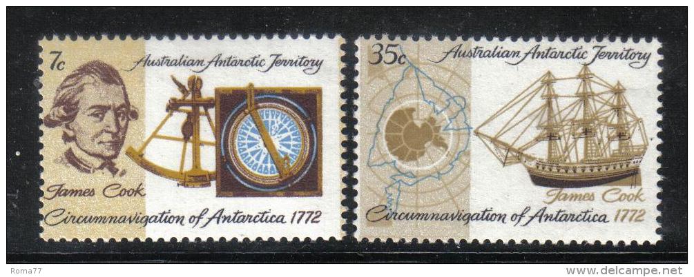 BIN400 - ANTARTICO AUSTRALIANO , Cook Serie 21/22  ***  MNH - Ungebraucht