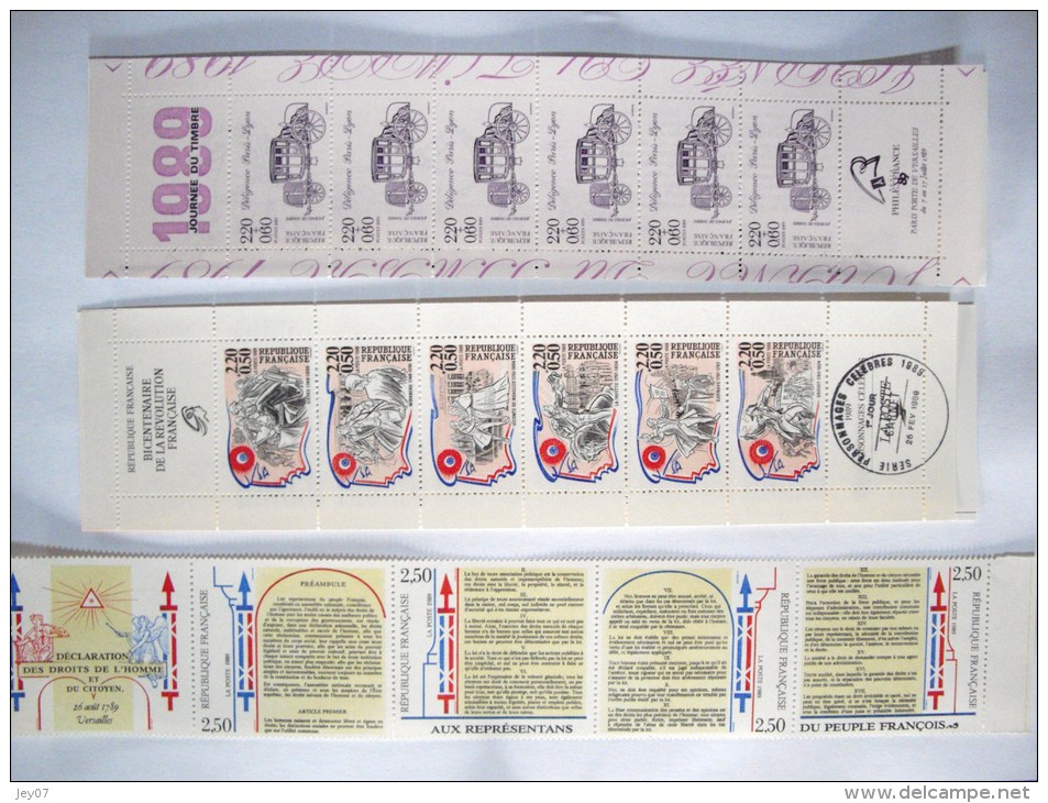 FRANCE Année 1989 Complete Neufs  Sans Charnieres + Préoblitairés + Timbres De Services + Carnets - 1980-1989