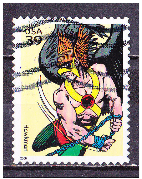 Stati Uniti- 2006-Hawkman  -Usato - Used Stamps