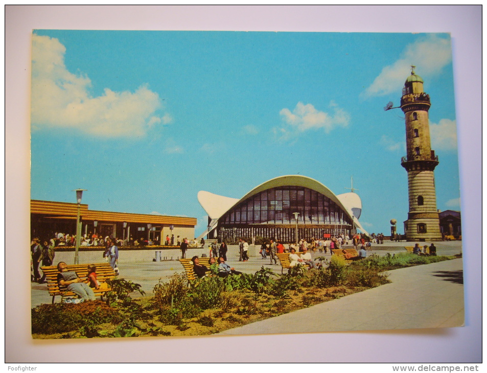 ROSTOCK Warnemünde - Konsum - Gaststätte "Teepott" 1970s Unused - Rostock