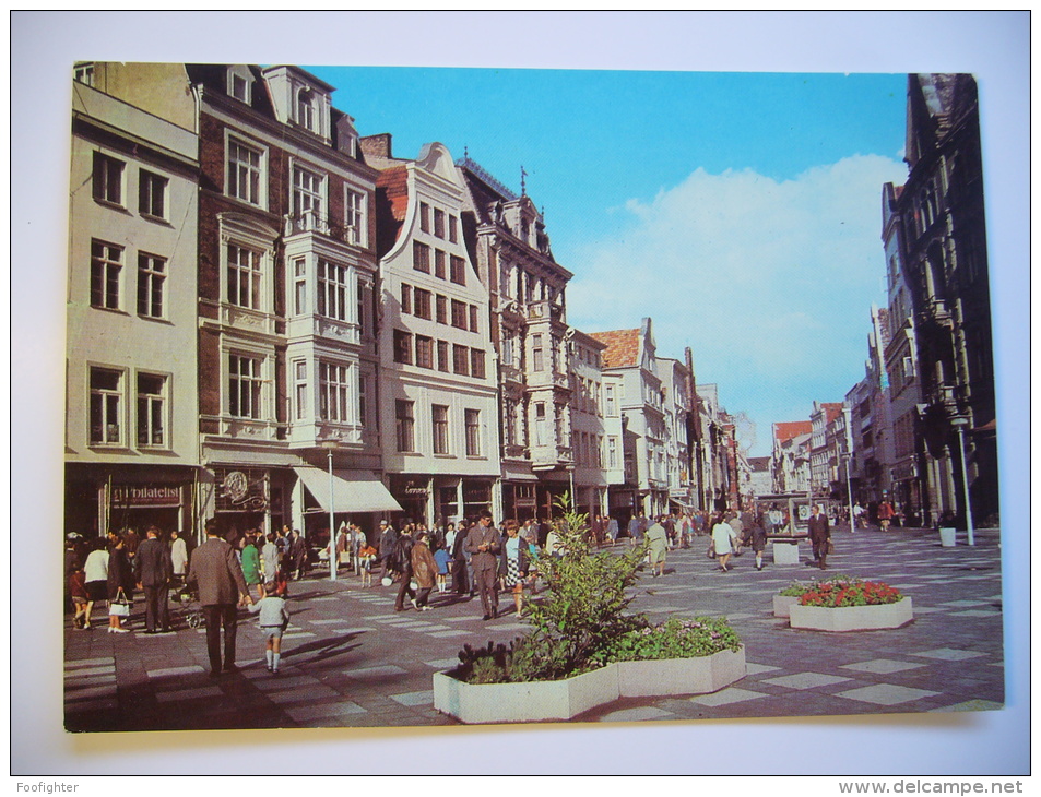 ROSTOCK Kröpeliner Straße 1970s Unused - Rostock