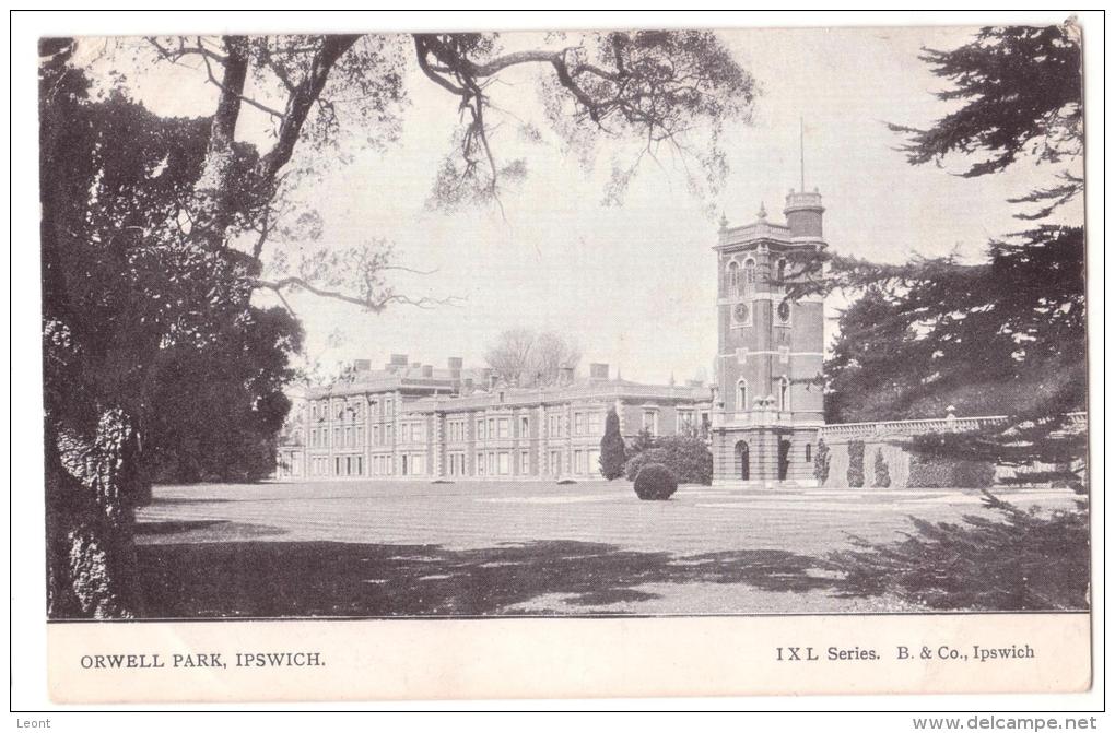 England - Suffolk - Ipswich - Orwell Park - IXL Series - B & Co Ipswich - 1907 - Ipswich