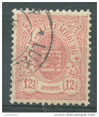 LUXEMBOURG Yvert # 43 Used VF - 1859-1880 Stemmi