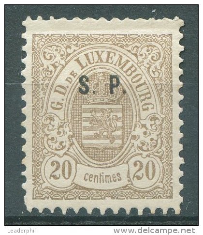LUXEMBOURG Yvert # 41 MH VF - 1859-1880 Wappen & Heraldik