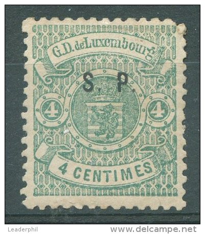 LUXEMBOURG Yvert # 33 MH VF - 1859-1880 Coat Of Arms