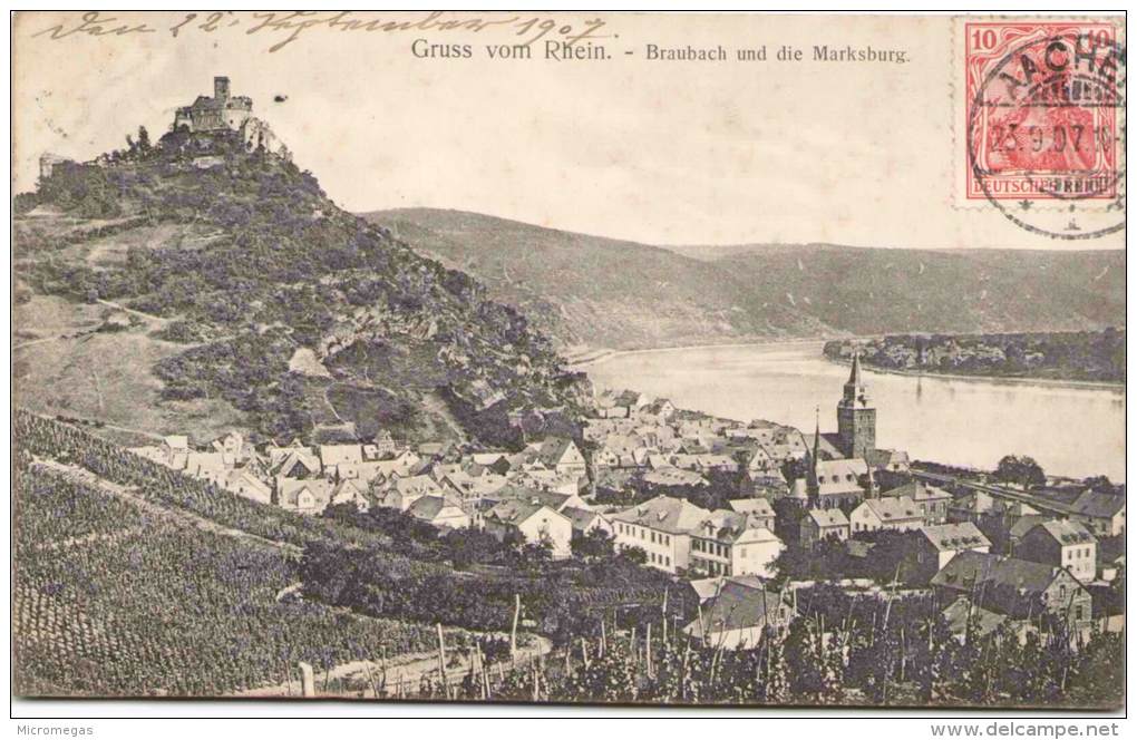 Gruss Vom Rhein - BRAUBACH Und Die Marksburg - Braubach