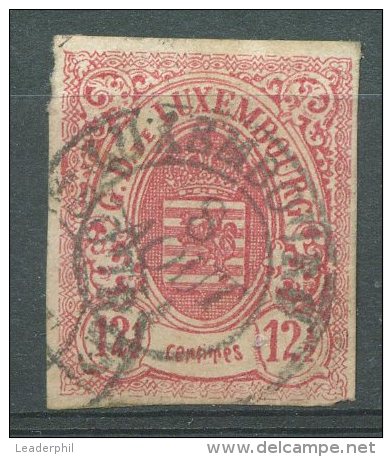 LUXEMBOURG Yvert # 7 VF - 1859-1880 Armoiries