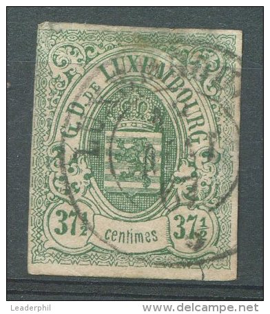 LUXEMBOURG Yvert # 10 Used Good Front - 1859-1880 Stemmi