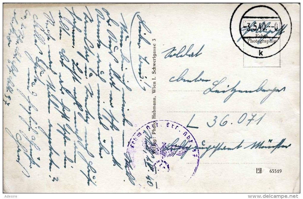 STOCKERAU, Niederdonau, Felpost 1940, DR-Stempel - Stockerau