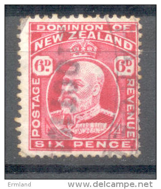 Neuseeland New Zealand 1909 - Michel Nr. 128 A O - Oblitérés