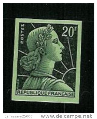 FRANCE TYPE MULLER N° 1011B  (*) ESSAI DE COULEUR - 1955-1961 Marianne (Muller)