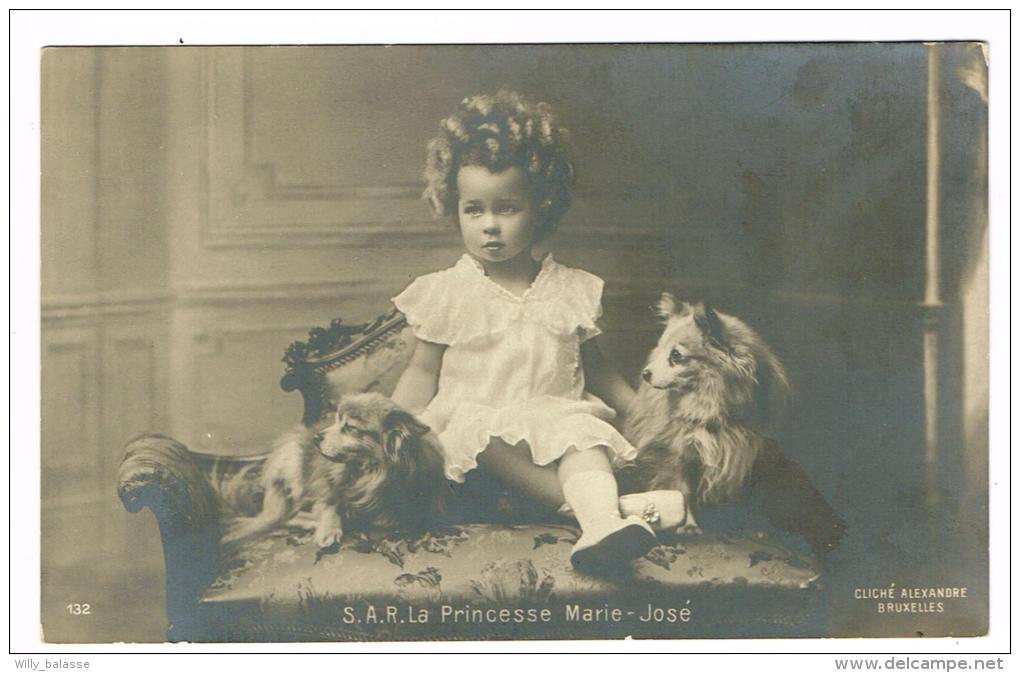 Photo Carte "SAR La Princesse Marie-José - Cliché Alexandre Bruxelles" - Personnages Célèbres