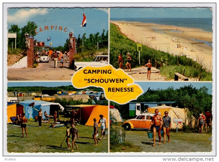 Postcard - Camping "Schouwen" Renesse     (V 19146) - Renesse