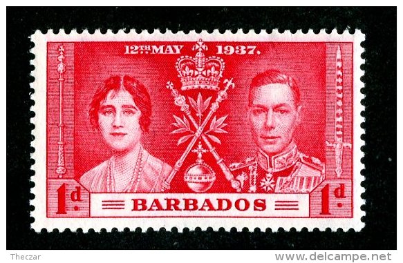 2247x)  Barbados 1937 - SG #245  M* Sc #190 - Barbades (...-1966)