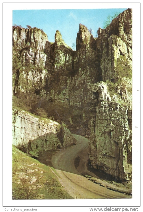 Cp, Angleterre, Cheddar, The Gorge, Voyagée 1967 - Cheddar