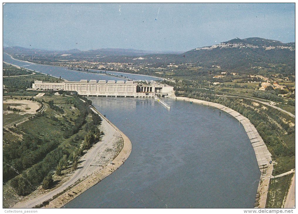 Cp , 84 , BOLLÈNE , Barrage De Donzère Mondragon , Usine De Bollène - Bollene