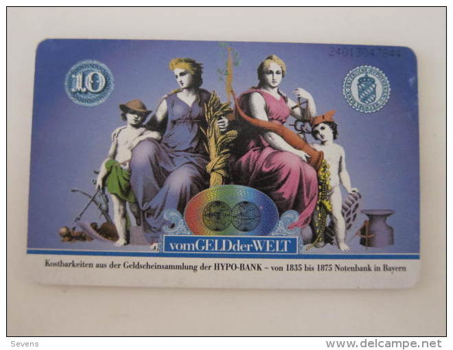 O630A 12.93,HYPO Bank Kunst Geld,used - O-Series : Séries Client